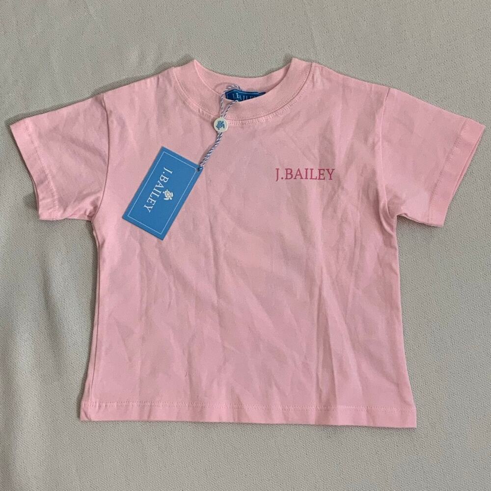 J. Bailey Girl's Logo Tee NWT size 2T - Picture 2 of 3